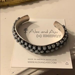 Blue vintage cuff- Alex and Ani